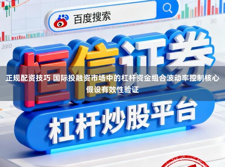 正规配资技巧 国际投融资市场中的杠杆资金组合波动率控制核心假设有效性验证